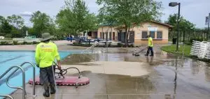 Commercial Concrete Cleaning