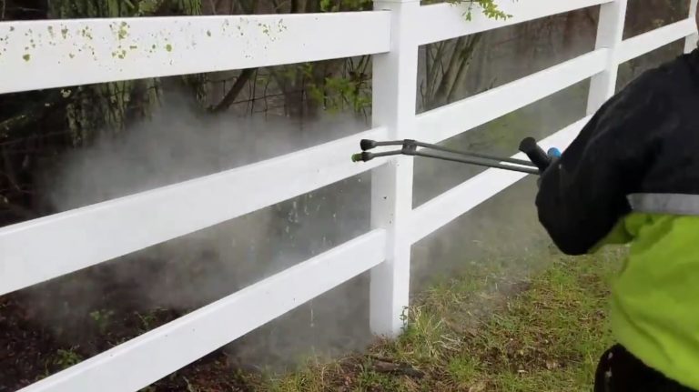 Fence Washing