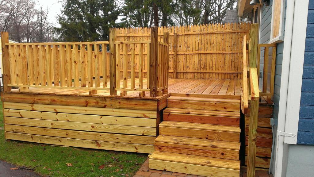 Wood Cleaning Process at Prestige Pressure Washing