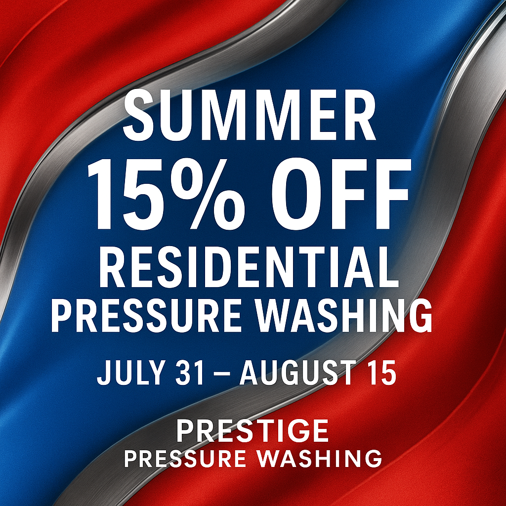 Residential pressure washing special offer in Dayton Ohio – Prestige Pressure Washing