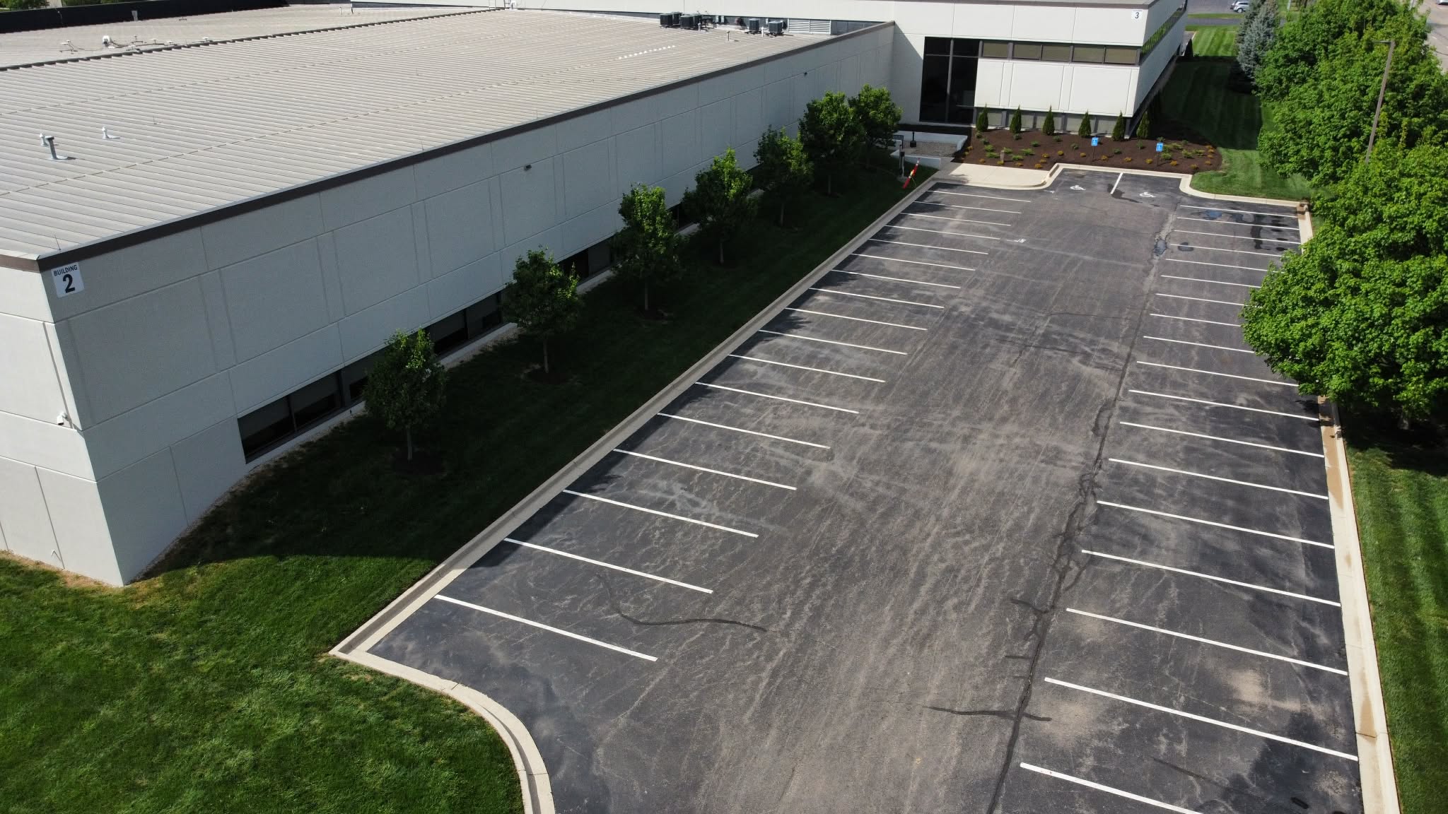 Final drone shot cleaned property